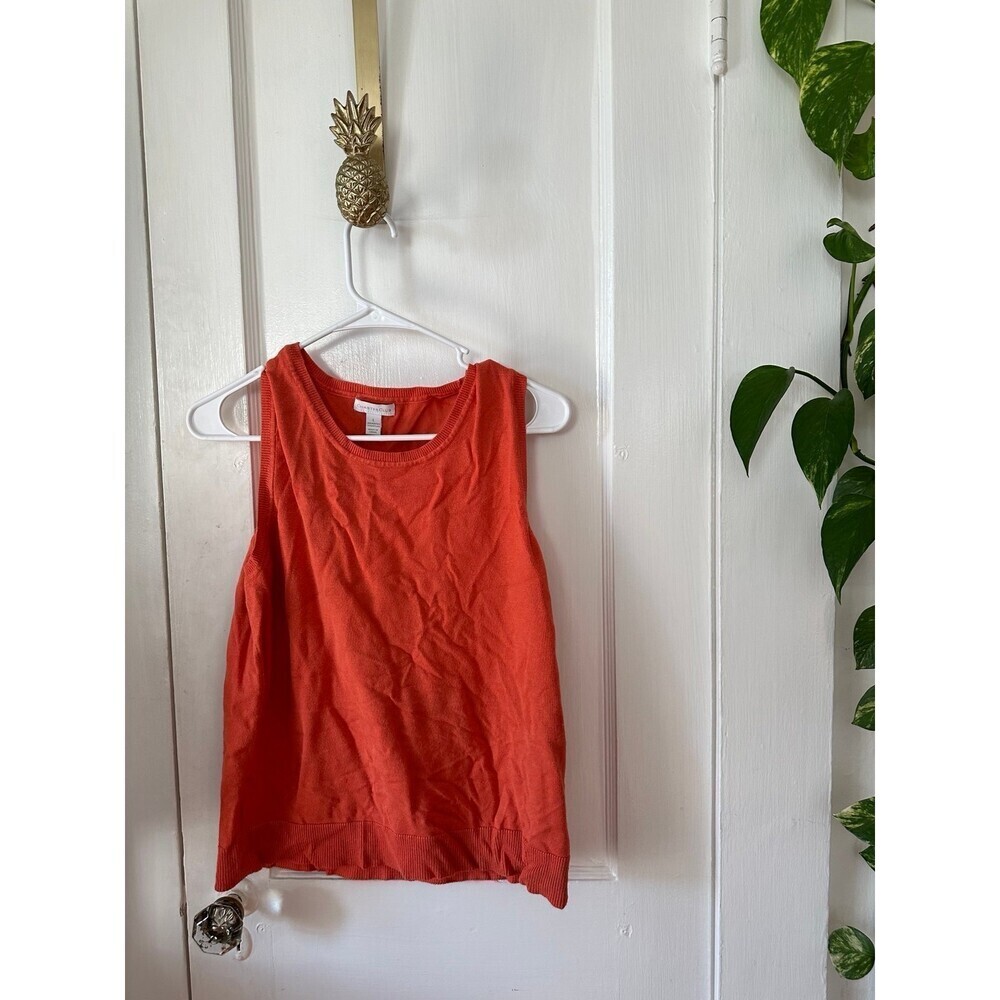 Charter Club Women’s size large orange tank top